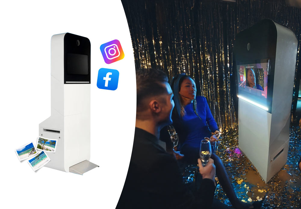 Photobooth interactif à louer pour un événement à Lausanne