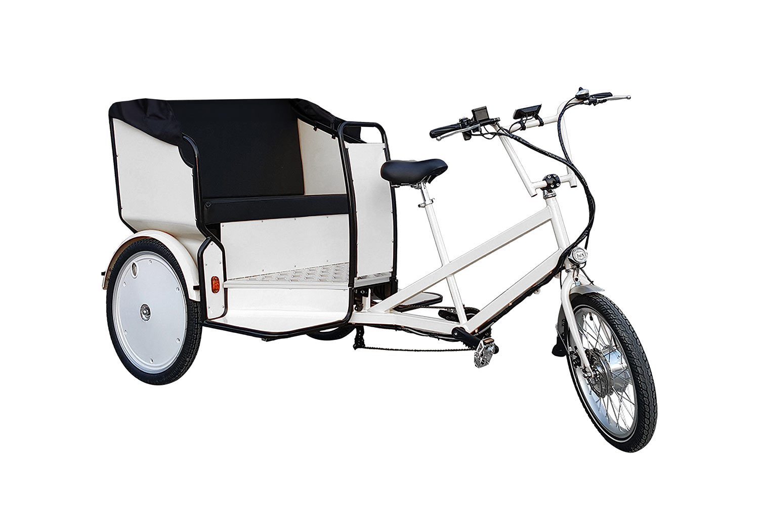 Tuk-tuk à pédales pour animation événementielle